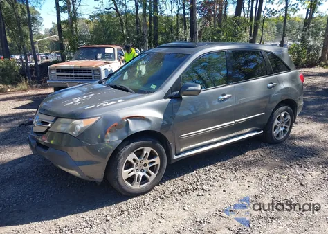 2008 Acura Mdx Technology Package from USA, damaged, VIN 2HNYD28318H505757
